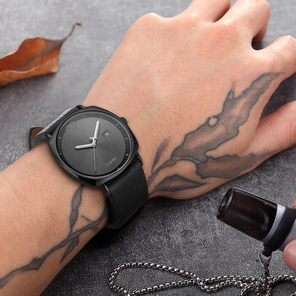 TOMI™ Executive Classic Men’s Quartz Watch